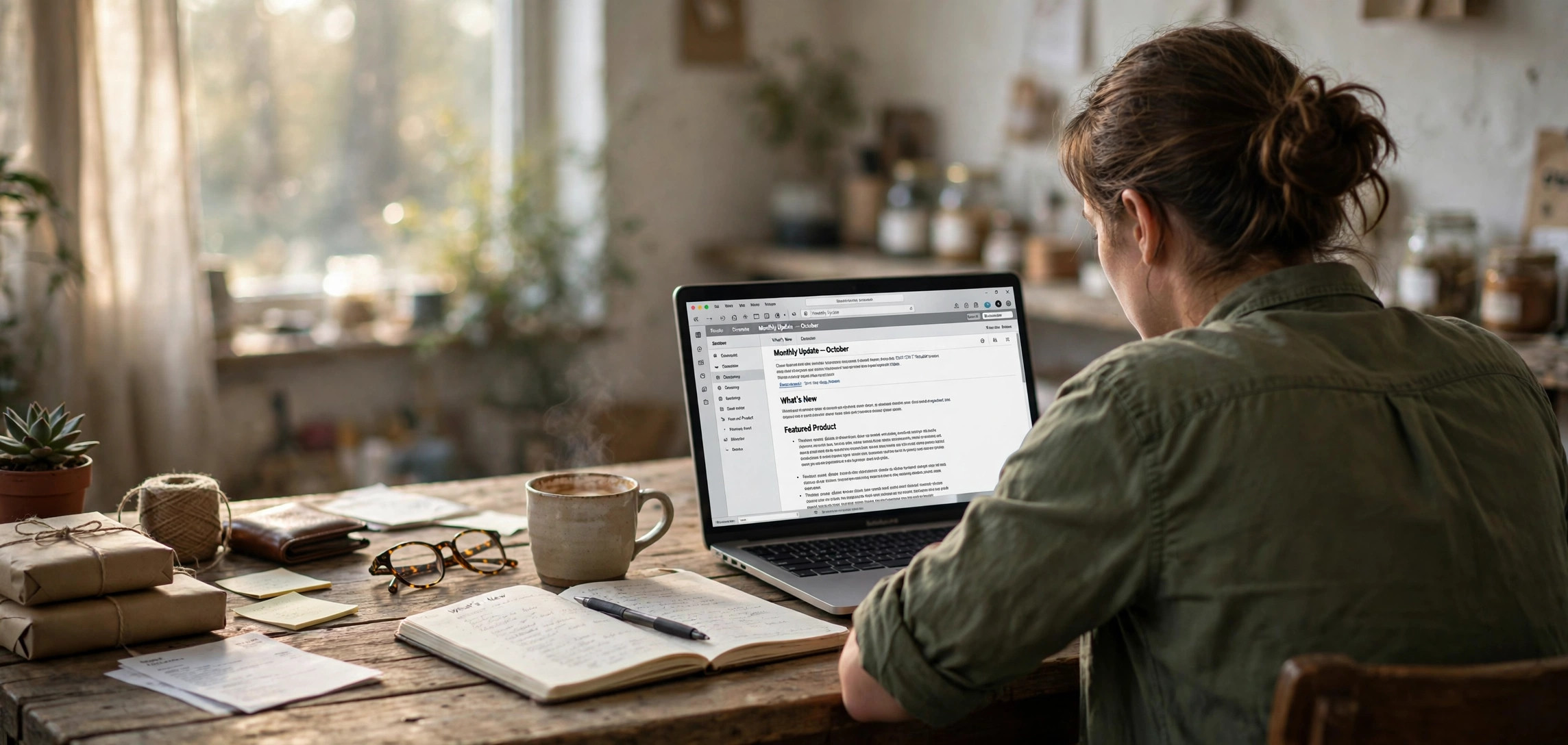 small business owner learning email marketing for small business beginners