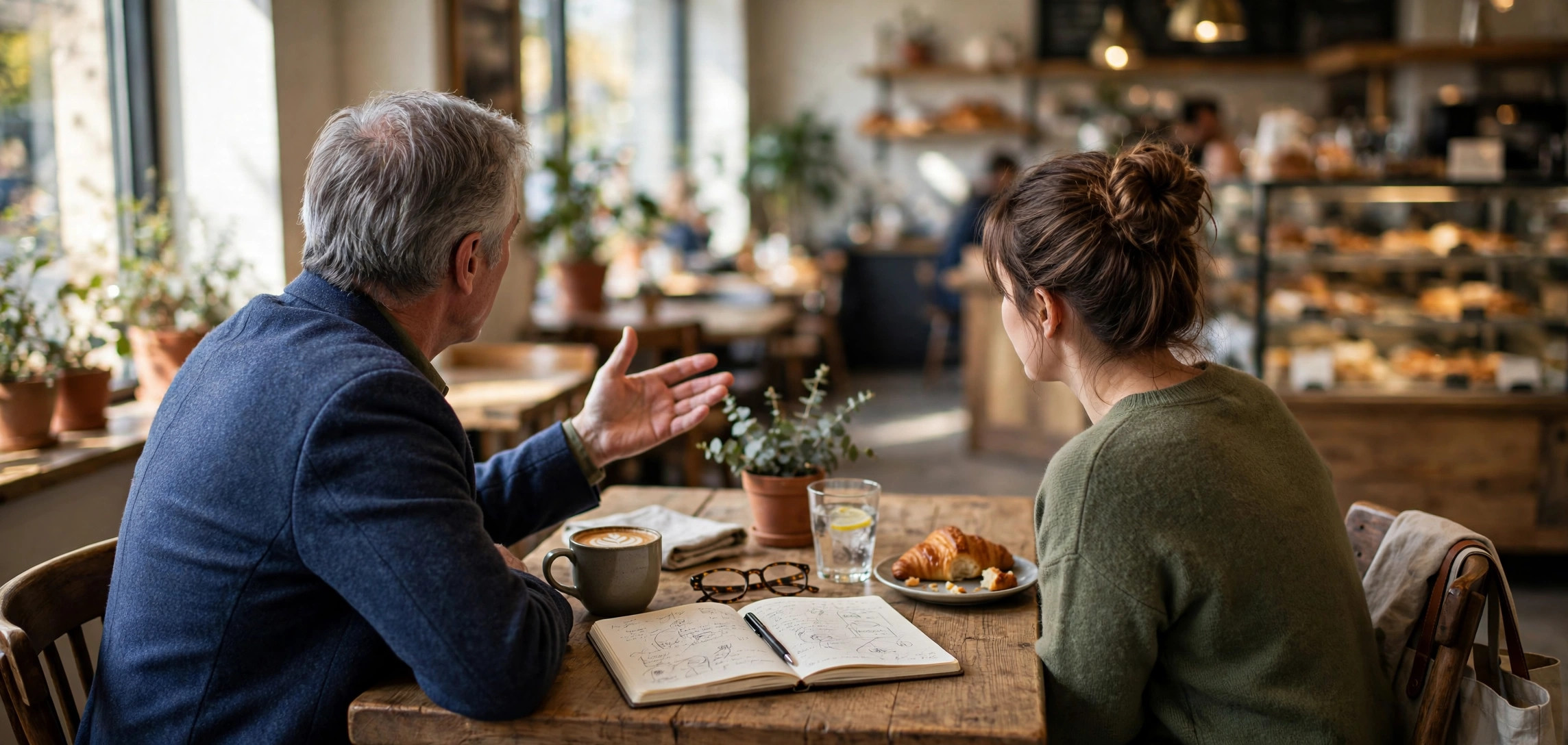 mentor meeting with founder - how to find a business mentor for free